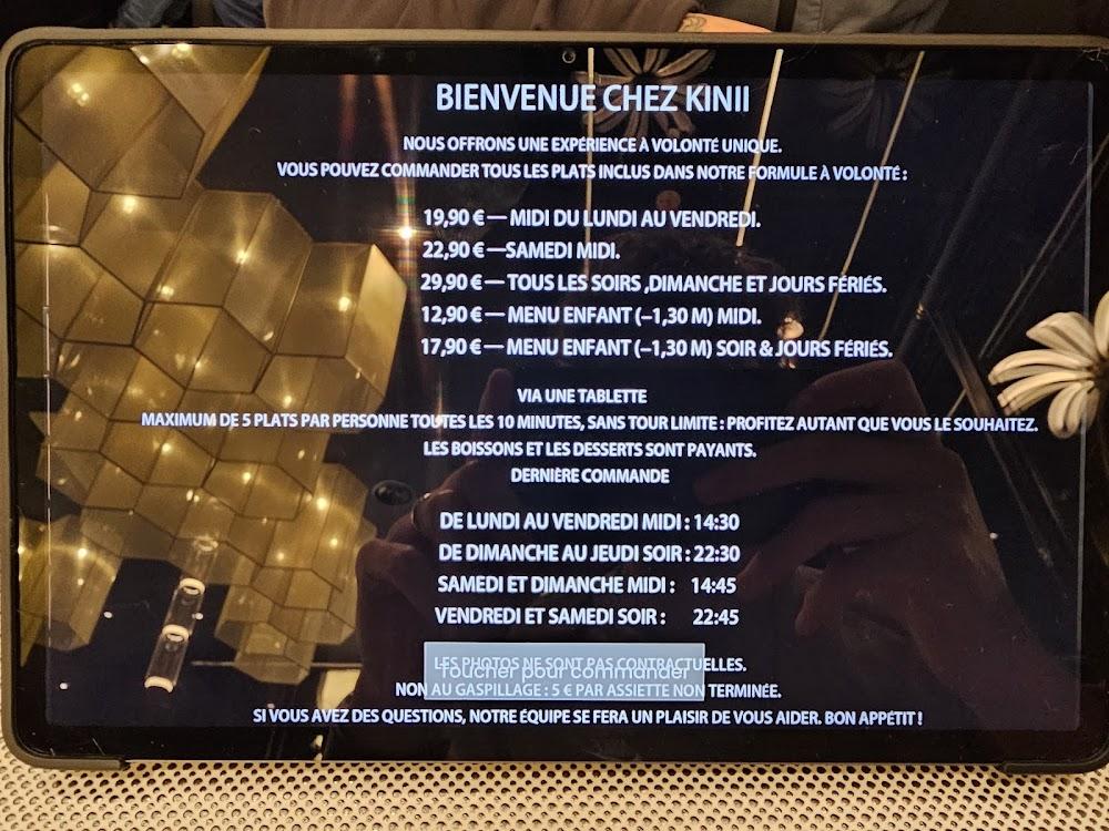 kinii fusion - Menu Image 4